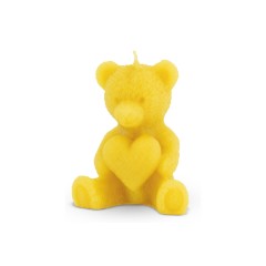 Stampo per candele - Orsetto con cuore