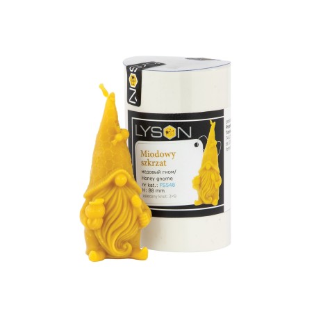 Molde Velas - Gnomo con tarro miel Moldes para velas