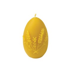 Molde para velas- Huevo con lavanda Moldes para velas