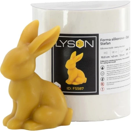 Silicone mold - Henry the Hare Candle moulds