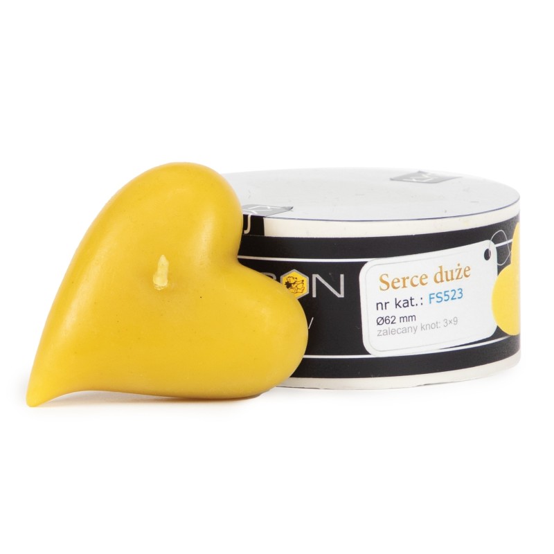 Moule à bougie - Grand cœur Moules à bougies Moule à bougie - Grand cœur Moules à bougies