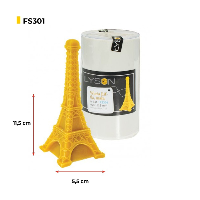 Molde para vela - Torre Eiffel (pequeno)