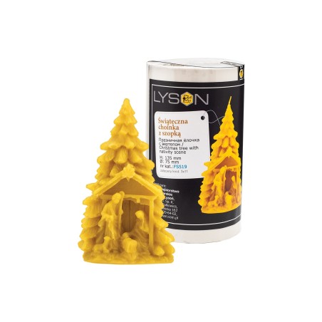Molde para velas - Árbol de Navidad con nicho Moldes para velas