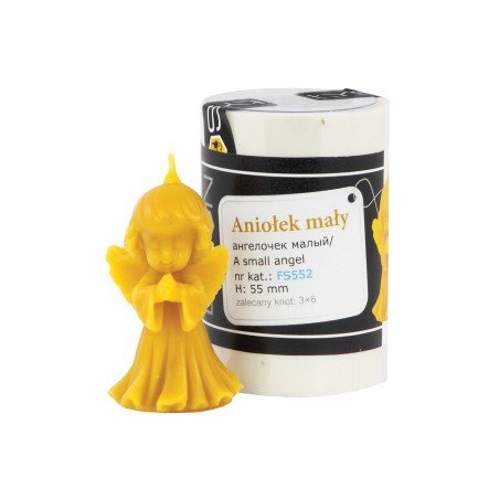 Molde para velas - Ángel pequeño Moldes para velas