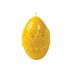 Molde para velas - Huevo con encaje grande Moldes para velas