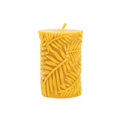 Molde para velas - Cilindro con hojas Moldes para velas