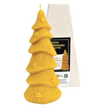 Molde Velas - Árbol Navidad Moldes para velas
