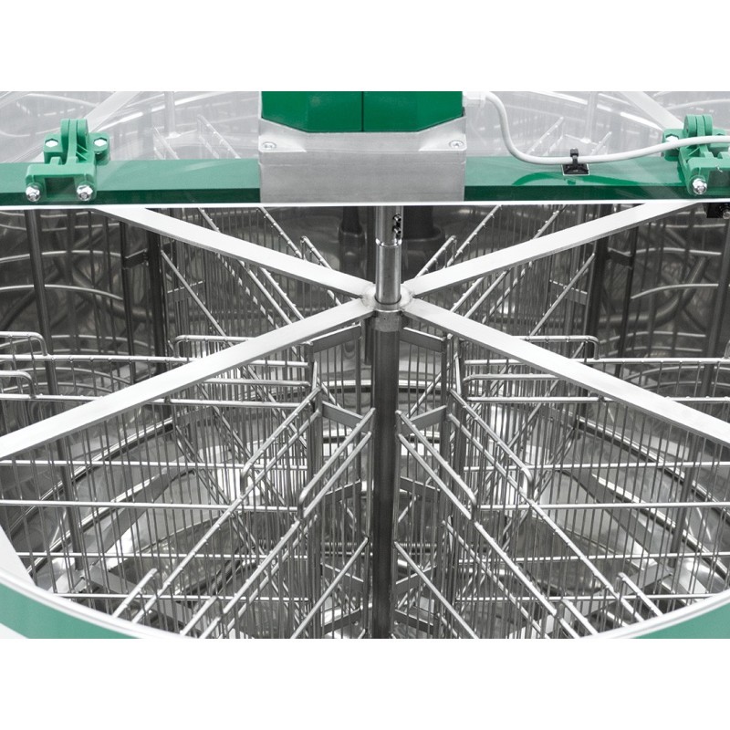 Extractor MALAGA® 6 cuadros universal reversible Extractores de miel