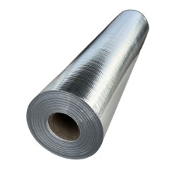 BeevolutionX Film thermo-réflecteur PE-Al pour ruches (Rouleau 47 cm × 50 m) Isolation pour Ruches