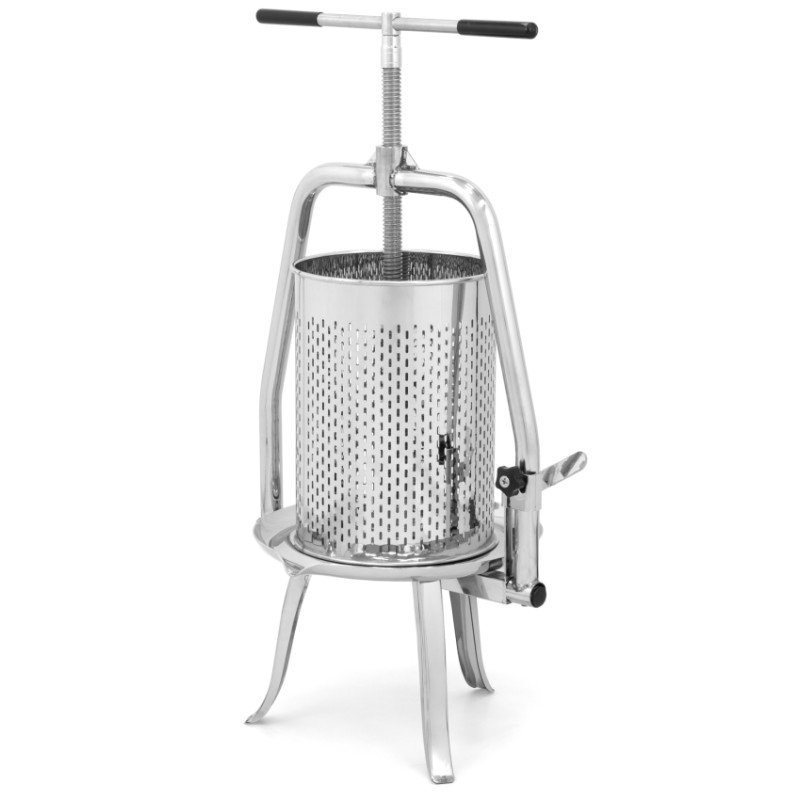Presse manuelle en acier inox pour opercules et cire Traiter les opercules Presse manuelle en acier inox pour opercules et cire Traiter les opercules