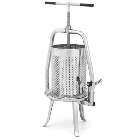 Presse manuelle en acier inox pour opercules et cire Traiter les opercules
