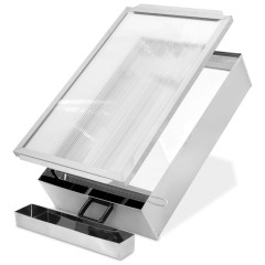 Cerificador solar inoxidable