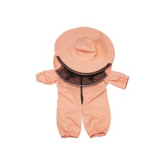 Mini-Imkeranzug für Teddybär aus Plüsch