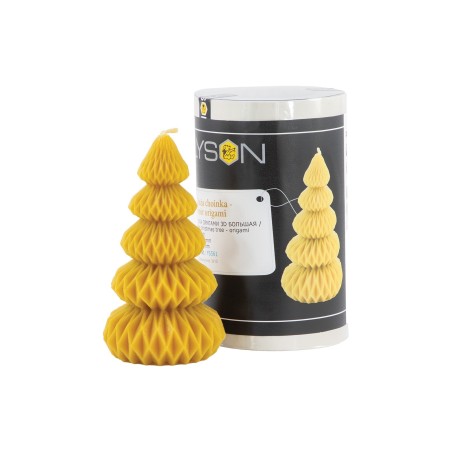 Molde de silicona – Árbol de Navidad origami (grande) Moldes para velas