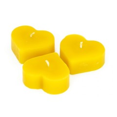 Heart-shaped tealight candle mould (8 cavities) Candle moulds
