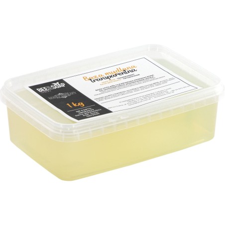 Transparente Seifenbasis mit Sheabutter 1kg