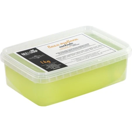 Base de sabão com óleo de abacate 1kg