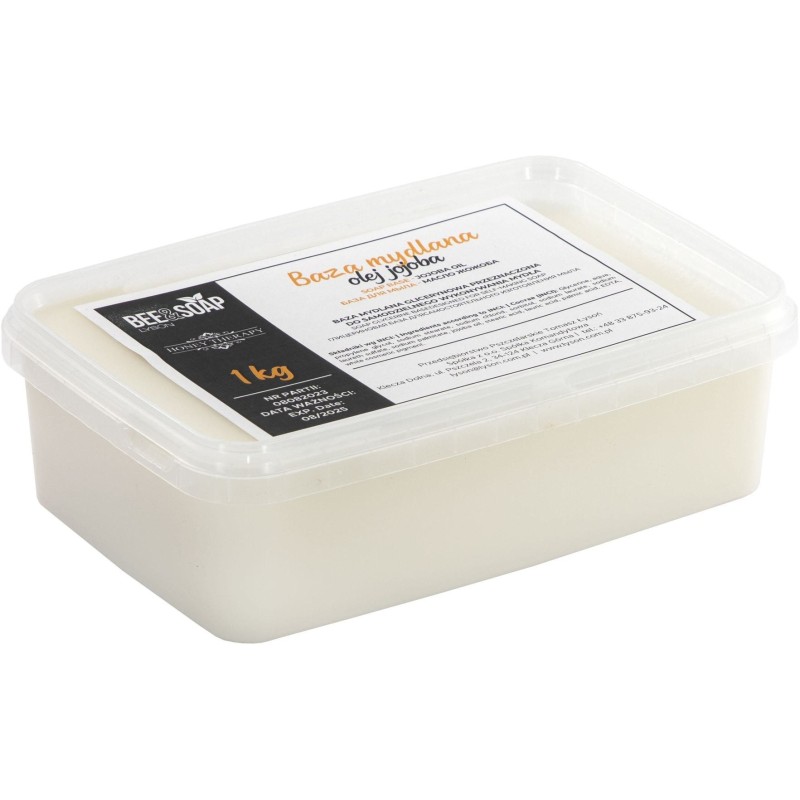 Base de jabón con aceite de jojoba 1kg Hacer jabón artesanal
