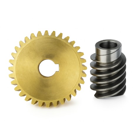 Metallisches Schneckenrad-Set für Honigschleuder