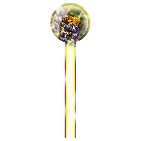 Self-adhesive honey jar seal “Bee on rosemary” (100 pcs) Packaging