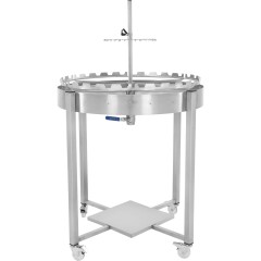 Professional 30-Frame Rotary Carousel for Honey Ø900 mm Uncapping tools