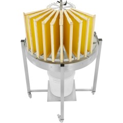 Professional 30-Frame Rotary Carousel for Honey Ø900 mm Uncapping tools