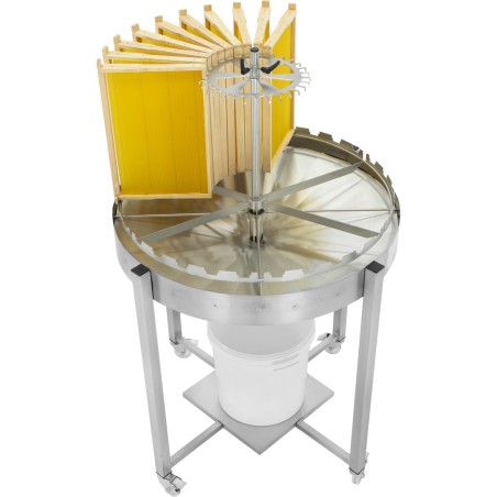 Professional 30-Frame Rotary Carousel for Honey Ø900 mm Uncapping tools