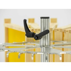 Professional 30-Frame Rotary Carousel for Honey Ø900 mm Uncapping tools