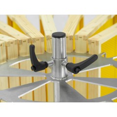 Professional 30-Frame Rotary Carousel for Honey Ø900 mm Uncapping tools