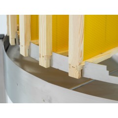 Professional 30-Frame Rotary Carousel for Honey Ø900 mm Uncapping tools