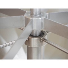 Professional 30-Frame Rotary Carousel for Honey Ø900 mm Uncapping tools