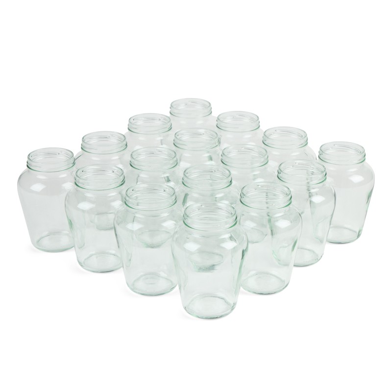 Saldae 520 ml Glass Jar TO66 - Pack 16 un. Glass jars