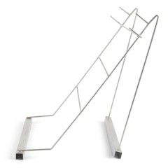 Support universel à désoperculer en inox · Langstroth · Dadant · Layens · 42 cm Couteaux et Herses