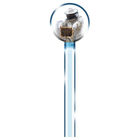 Selbstklebendes Deckelsiegel Imker bei der Arbeit – Pack 100 Stk