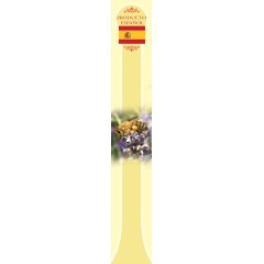 Précinctif autocollant pour couvercle “Produit Espagnol Lavande” – Lot de 100 Cartons et emballage