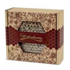 Kartonverpackung für Wabenhonig