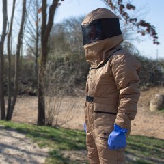 Buzo Avispón Asiático (vespa velutina) Lucha contra la avispa