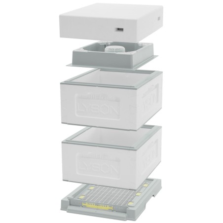 LYSON Multi-frame Langstroth Beute aus Polystyrol