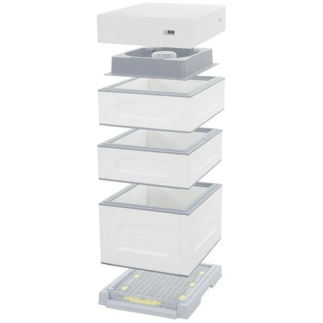 Colmena Dadant Blatt de poliestireno LYSON Multi-frame Colmenas de Poliestireno