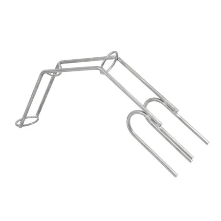 Support de tuyau en acier inoxydable pour 40 cadres Pompes à miel