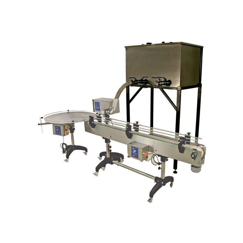 Double-Chamber Heated Tank 300 L with Stand Honey filling machines