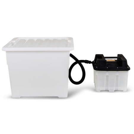 Caldera cuadrada de plástico para derretir panales Ceras