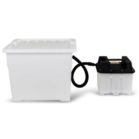 Wachsschmelzbox mit 7 L Dampferzeuger