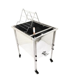 Tanque de desoperculação em inox Legroc 60cm