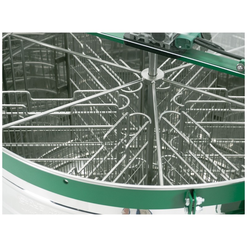 Extractor MALAGA® 6 cuadros universal reversible Extractores de miel