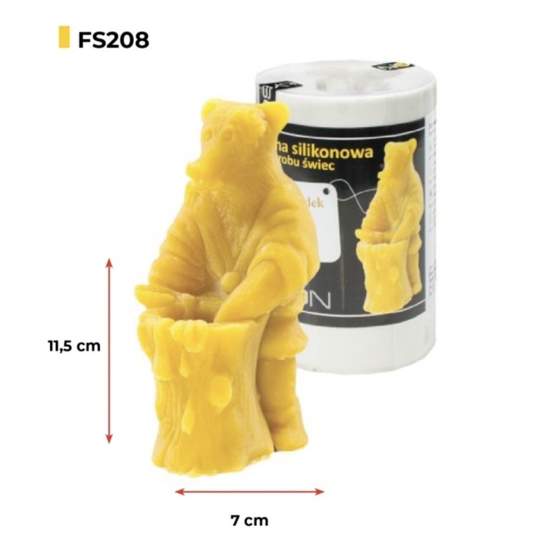 Candle Mold – Bear and Barrel Candle moulds