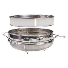 Stainless steel Double Sieve Honey Strainers