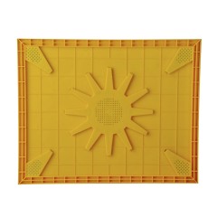 Couvre-cadre chasse-abeilles plastique multi-sorties Chasses Abeilles