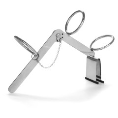 Supporto per Tubo Flessibile Regolabile in inox