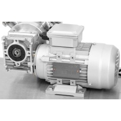 Honigpumpe 900 L/h mit Bedienpult und Fahrwagen - einphasig